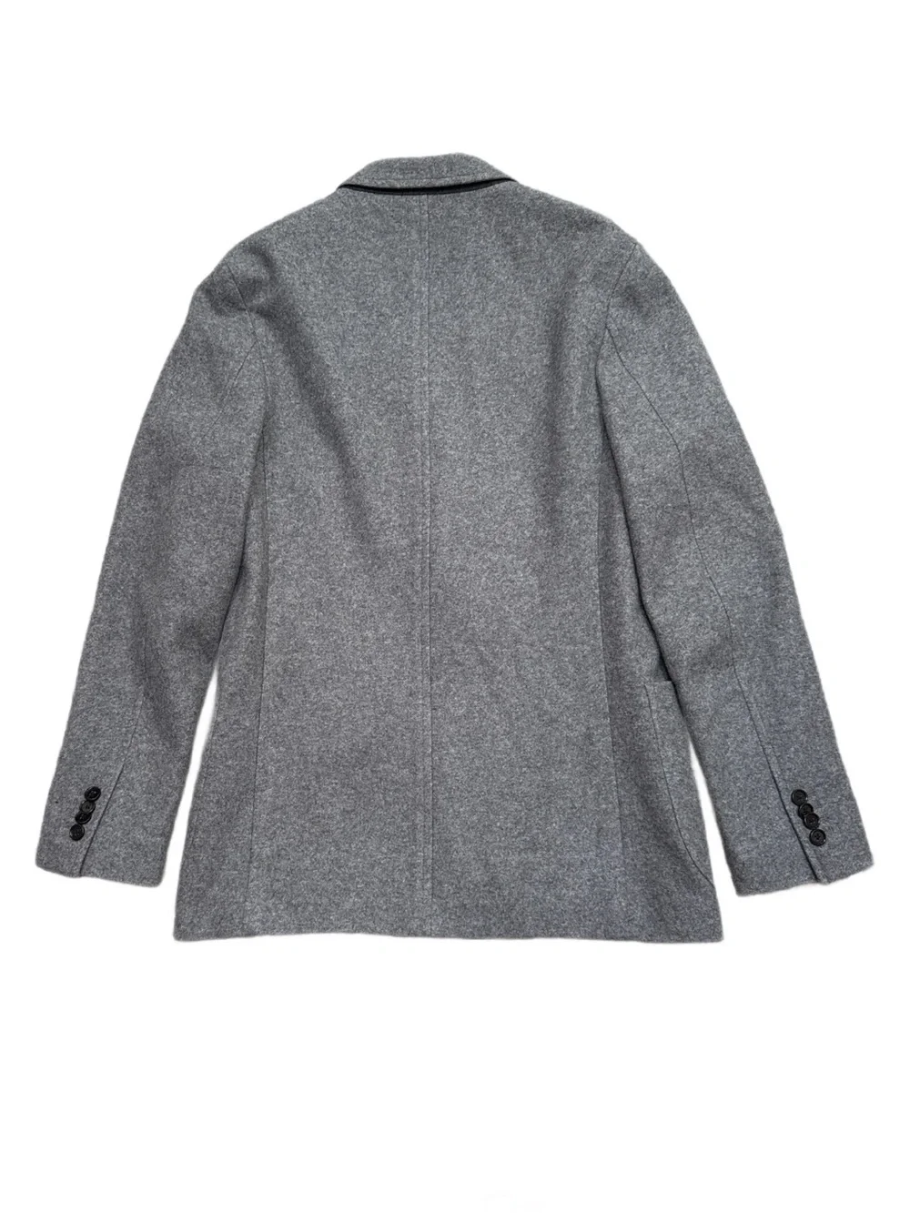 Banana Republic Mens Slim Fit Wool Blend Gray Blazer Italian Fabric Jacket 38R